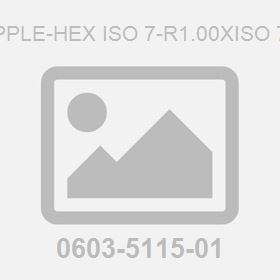 Nipple-Hex Iso 7-R1.00Xiso 7-R